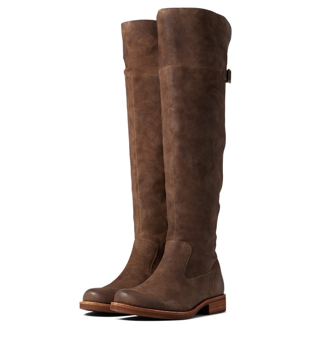 KORK- EASE Addison Taupe Distressed BOOTS SIZE 6.5 M